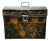 American Folk Art Painted Toleware Tin Box For Sale
