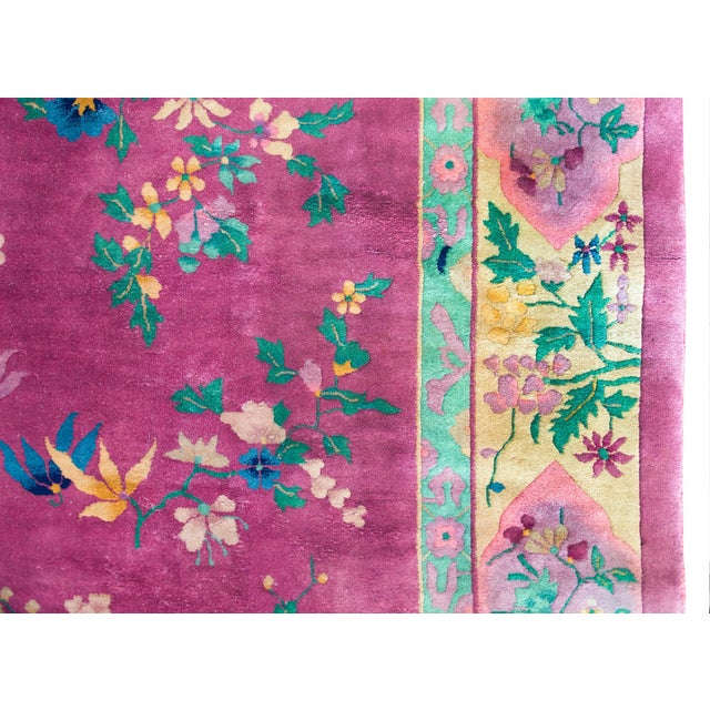 Early 20th Century Chinese Art Deco Rug For Sale - Image 10 of 15