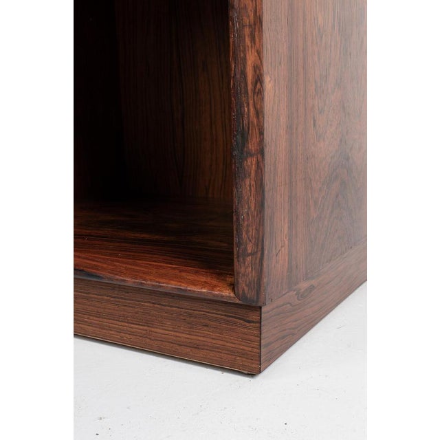 Vintage Scandinavian Cabinet in Rosewood For Sale - Image 3 of 10