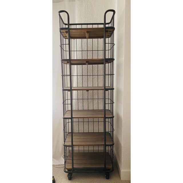 Restoration Hardware 1900 Caged Bakers Rack Chairish