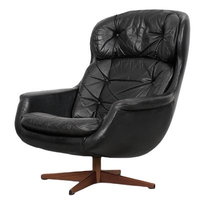 Swivel Lounge Chair From Selig Imperial, 1970s For Sale
