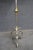 Late 20th Century Directoire Style Stainless & Brass Floor Lamp For Sale - Image 12 of 16