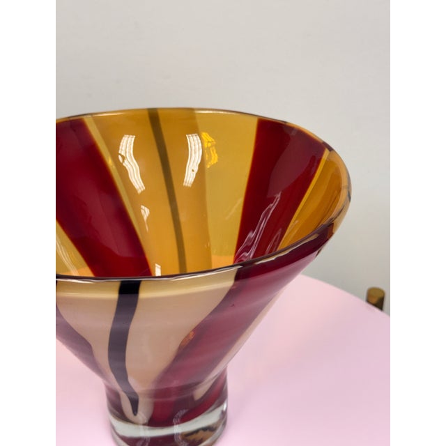 Waterford Waterford Evolution Collection Moroccan Breeze Art Glass Flared Bowl For Sale - Image 4 of 12