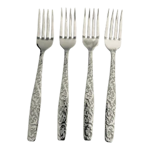 Vintage Americana Golden Heritage Stainless Steel Dinner Forks S-4