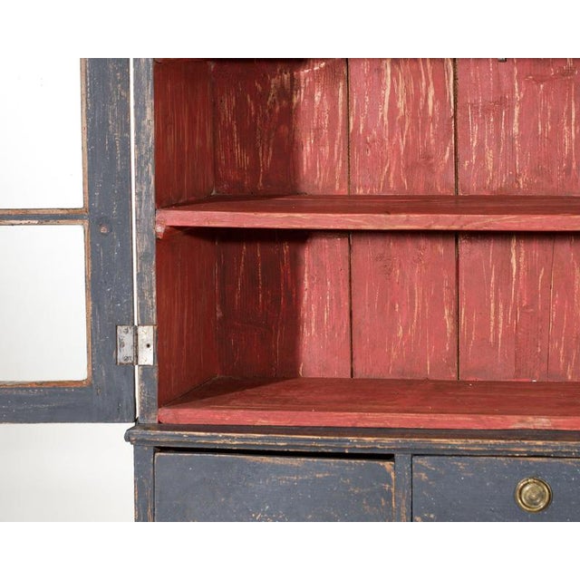 Black Black Bureau with Multiple Drawers, 1800s For Sale - Image 8 of 10