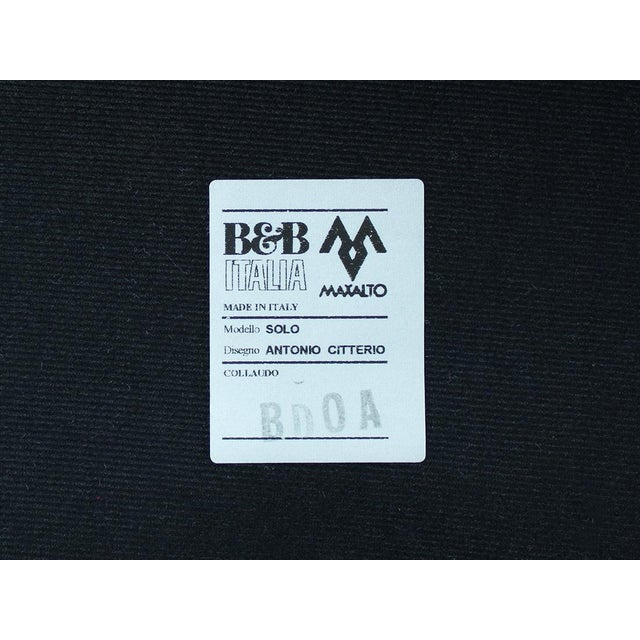 Set of Solo Armchairs by Antonio Citterio for B&b Italia, 2000s For Sale - Image 3 of 11