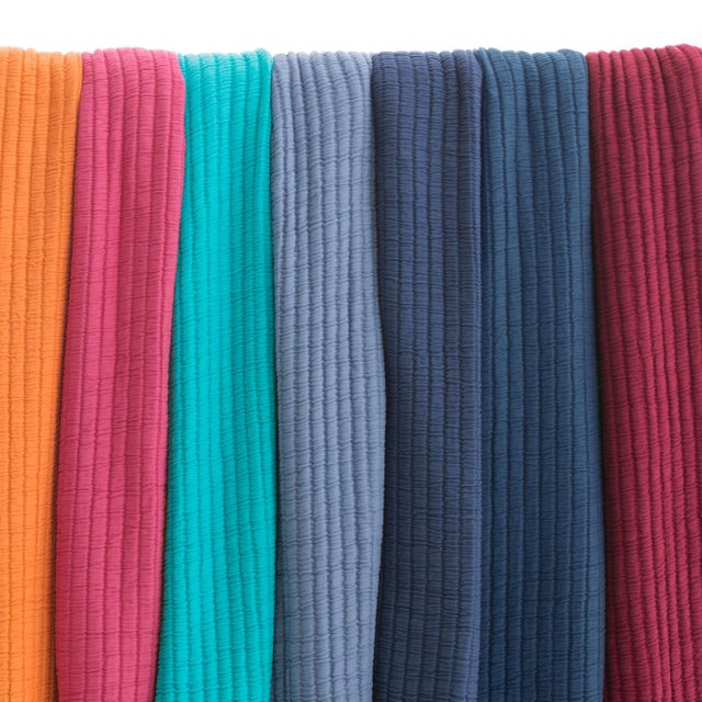 Contemporary Pine Cone Hill by Annie Selke Boyfriend Aegean Matelasse Coverlet, King For Sale - Image 3 of 5