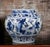 Chinese Vintage Chinese MCM Blue and White Porcelain Vase For Sale - Image 3 of 3