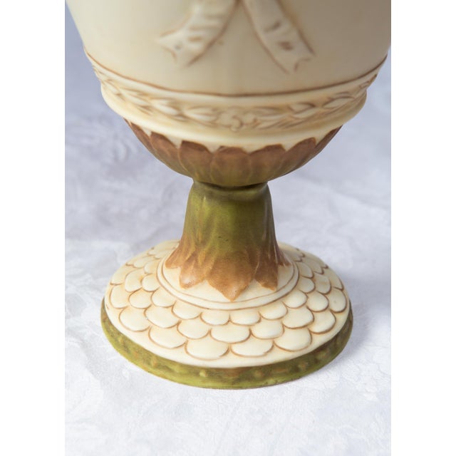 Bohemian Art Nouveau Vase from Royal Dux, 1900s For Sale - Image 3 of 10