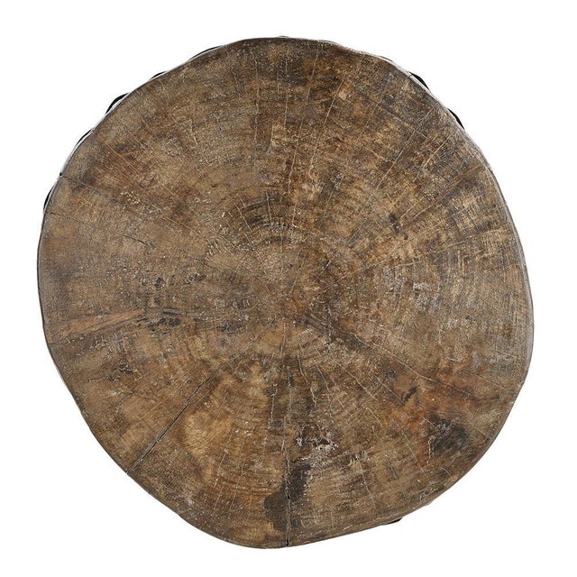 Low Stool in Wood For Sale - Image 9 of 10