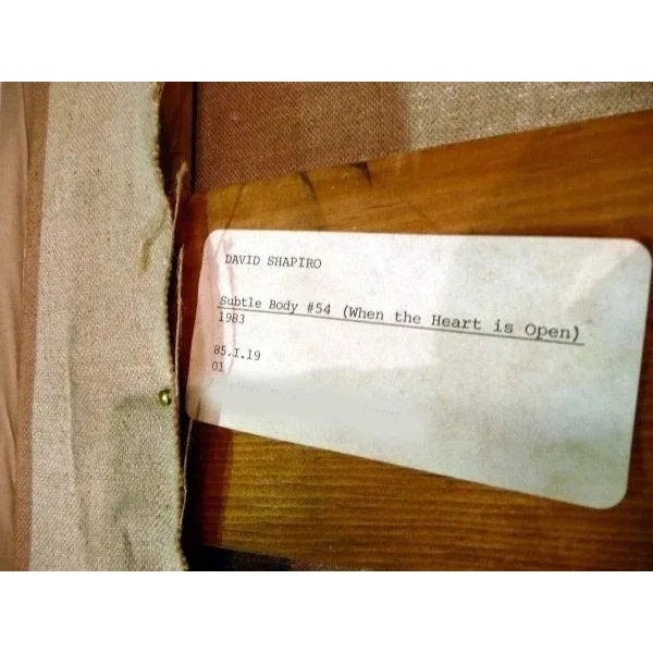 1980s David Shapiro, Exceptional Monumental David Shapiro Abstract Painting 1983 For Sale - Image 5 of 6