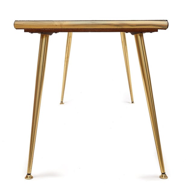 Brown De Nisco Coffee Table, 1960s For Sale - Image 8 of 12