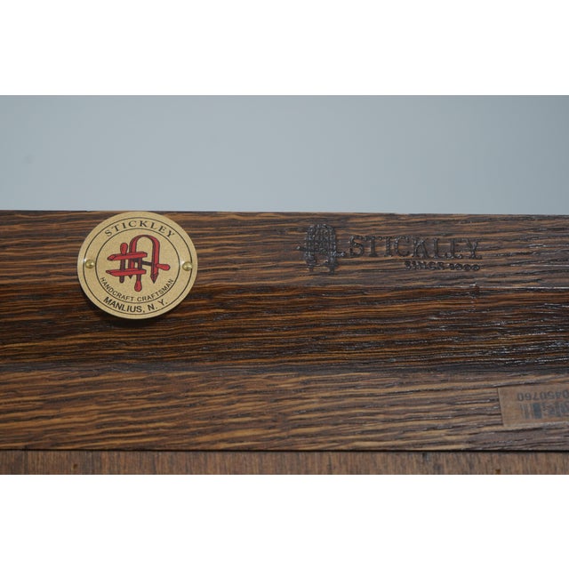 Stickley Mission Oak Arts & Crafts Open Bookcase For Sale - Image 12 of 12