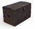 Wood Charles II Wrought-Iron Mounted Brass-Studded Leather Coffer Trunk With Drawers For Sale - Image 7 of 12