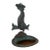 Italian Verdigris Copper Dolphin Lavabo With Shell Basin C. 1900 For Sale