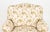 Dapha Floral Upholstered Swivel Arm Chairs, Pair For Sale - Image 4 of 8