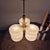 1960s Mid-Century Brass and Glass Pendant from Kaiser, 1960s For Sale - Image 5 of 12