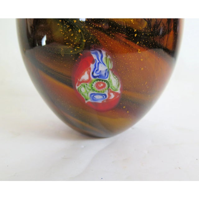 I got this large heavy Murano vase from a dealer friend of mine in Los Angeles California.. The Murano vase checks all the...