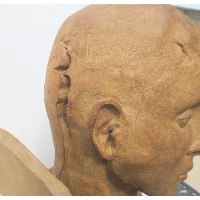 Mid-Century Modern Mary Frank " Pablo 1970" Sculpture With Catalog For Sale - Image 3 of 12