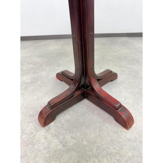 Vienna Secession Tulip No. 8024 Pedestal Side Table from Otto Wagner, 1905 For Sale - Image 9 of 12