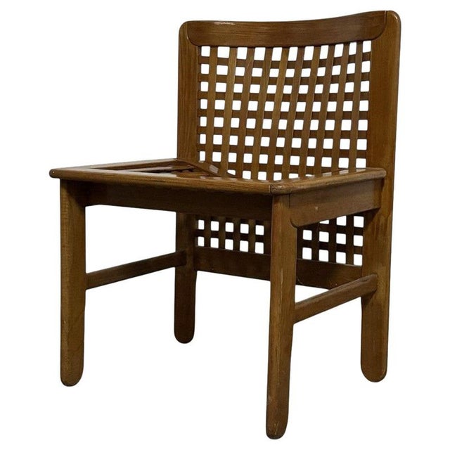 Transenna Chair by Titina Ammannati & Giampiero Vitelli for Pozzi & Verga, 1970s For Sale - Image 14 of 14