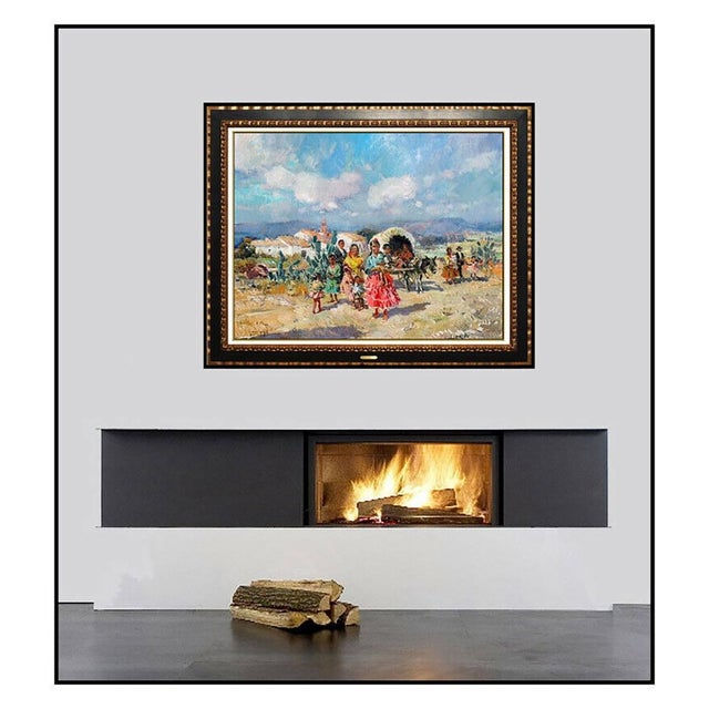 Message us to inquire about custom framing options! (Included for free with every purchase) Ignacio Gil y Sala Authentic &...
