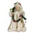 Vintage White Santa Claus Christmas Holiday Tree Topper For Sale