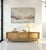 2020s Mid-Century Modern Media Credenza Solid Hardwood For Sale - Image 5 of 5