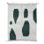 Ivory & Green Teal Abstract Wool Rug - 10.3 X 8.2 Ft For Sale