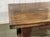 Antique Table in Elm and Oak with Extensions and Chairs, Set of 9 For Sale - Image 14 of 18