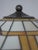 Mission Stickley Slag Glass Arts & Crafts Mission Oak Table Lamp For Sale - Image 3 of 15