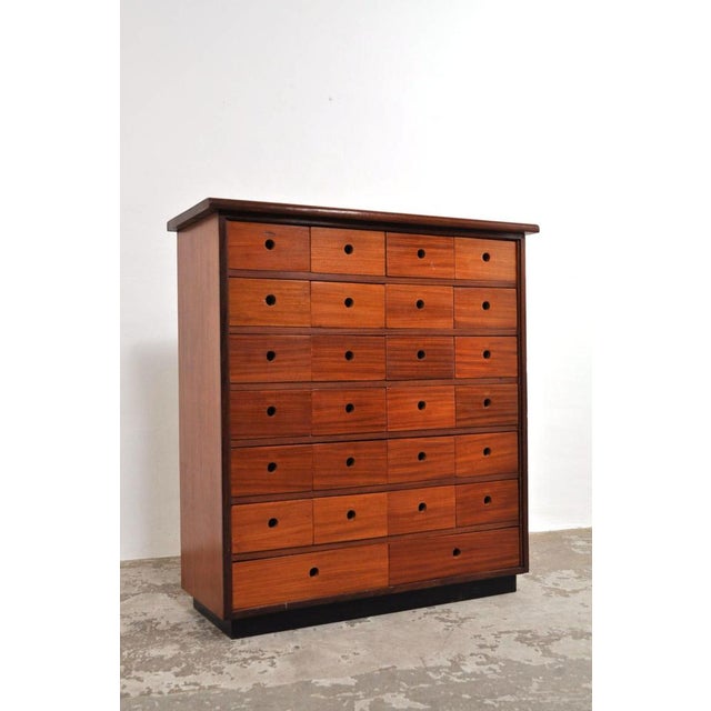 Vintage Mahogany Chest of Drawers, 1930s For Sale - Image 3 of 9