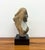 Mid 20th Century Vintage Hand Carved Abstract Figurative Stone Bust on Black Plinth For Sale - Image 5 of 7