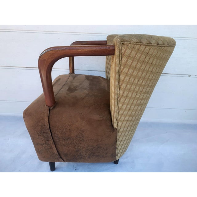 Art Deco Modernist Armchair, 1930s-1950s For Sale - Image 3 of 18