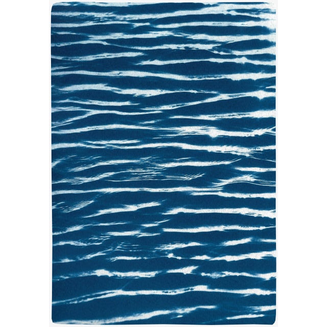 Paper "Low Tide in Northern Waters" Original Cyanotype on Watercolor Paper by Kind of Cyan For Sale - Image 7 of 10