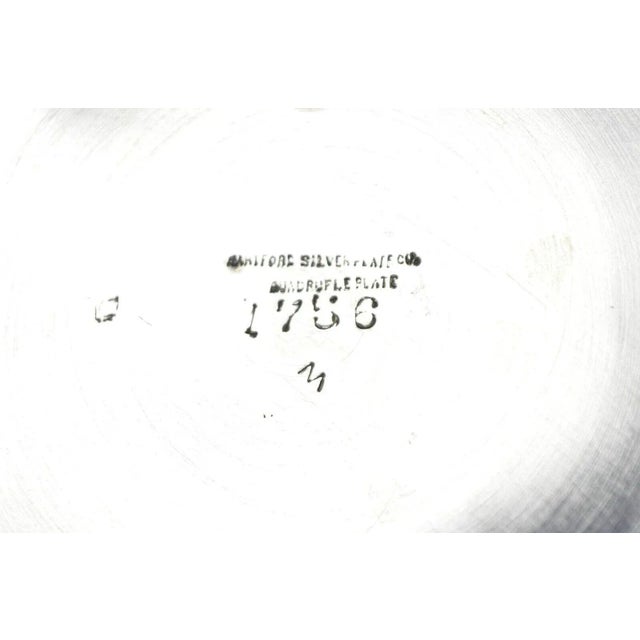 Early 1900s Antique Art Nouveau Silver Plated Lidded Soup Tureen Engraved "Louise" For Sale - Image 10 of 12