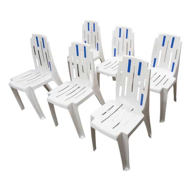 Vintage Samba Chairs by Massonnet for Stamp, 1990, Set of 6 For Sale