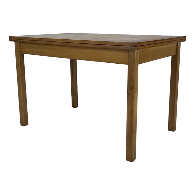 Mid-Century Danish Extendable Flip Top Dining Table For Sale