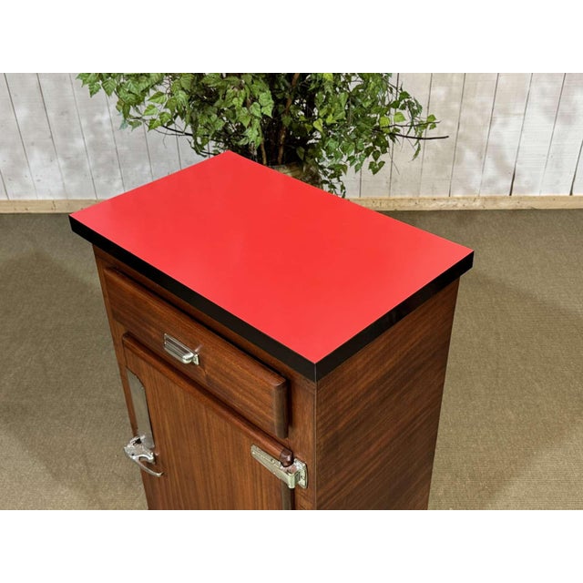 Bistro Buffet in Mahogany with Formica Top, 1950s For Sale - Image 10 of 16