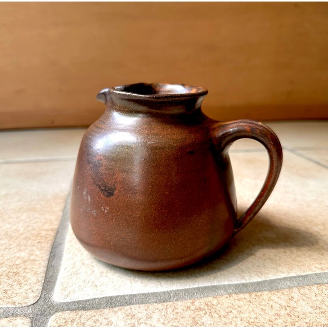 Mid-Century Modern Studio Ceramic Art Jug by Elmar & Elke Kubicek, 1960s For Sale - Image 3 of 17