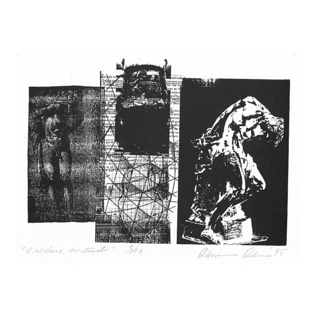 1995 Adrienne Anderson Neoclassical Lithograph For Sale