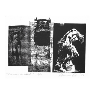 1995 Adrienne Anderson Neoclassical Lithograph
