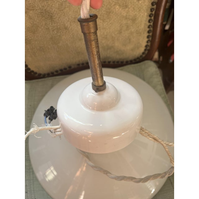 Industrial Vintage Tenda Pendant Lamps by Aldo Bernardi, Italy, 1990s, Set of 3 For Sale - Image 3 of 11