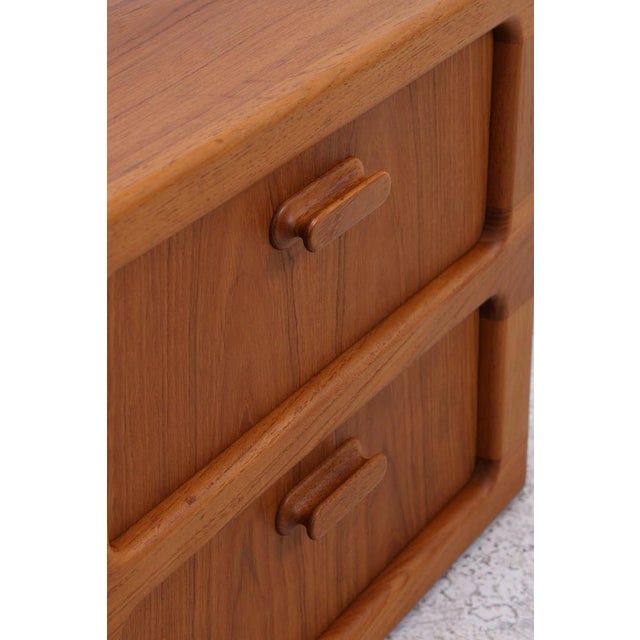 Vintage Danish Teak Corner Chest of Drawers from Dyrlund For Sale - Image 11 of 14