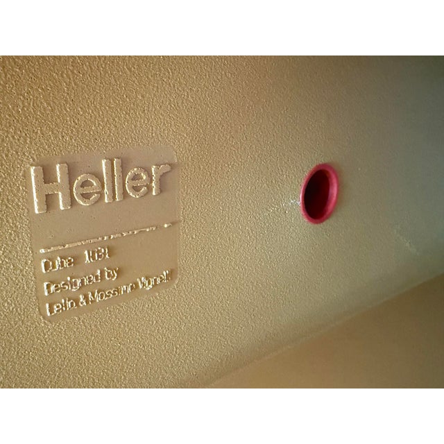 2020s Lella & Massimo Vignelli for Heller Vignelli Cube Stool, Outdoor For Sale - Image 5 of 12