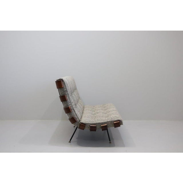 Beautiful and iconic Costela sofa by legendary Brazilian designers Carlo Hauner and Martin Eisler for Forma, Brazil....
