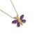 Not Yet Made - Made To Order Amethyst Butterfly Gemstone Pendant - Dainty Animal Style Jewelry for Her For Sale - Image 5 of 5