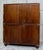 Vintage Campaign Teak Secretaire, 1940s For Sale - Image 6 of 10