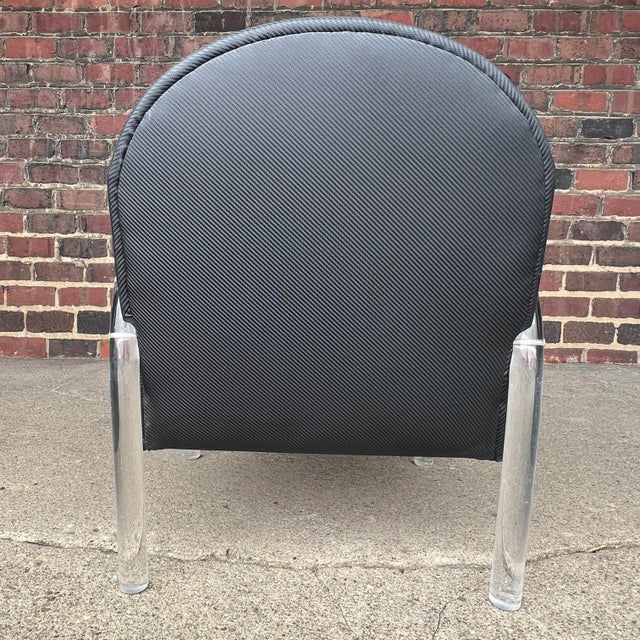 Mid 20th Century Mid Century Modern Pace Lucite Club Chair For Sale - Image 5 of 13
