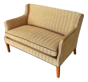 1940s Frits Henningsen Settee in Donghia Chevron
